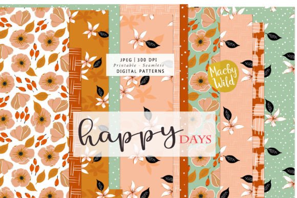 Boho Happy Days Patterns