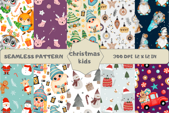 Cute Christmas Patterns for Kids: Spark Joy in Every Craft Project