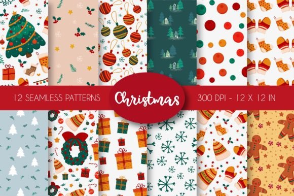 Cute Seamless Patterns for Creative Projects