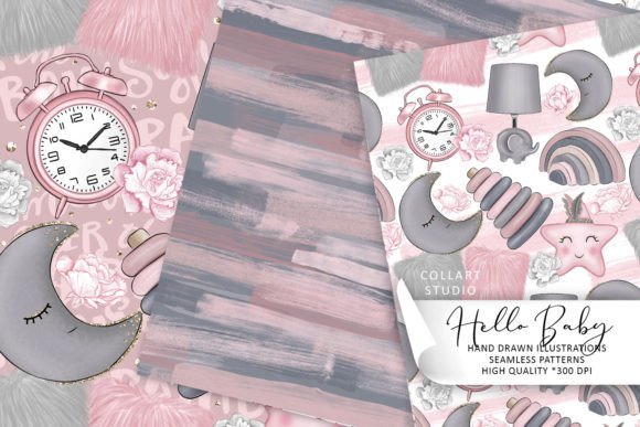 Discover the Magic of Baby Girl Patterns, Newborn, and Pregnancy Art for Creative Projects