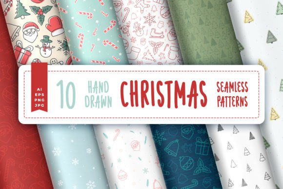 Hand Drawn Christmas Seamless Patterns: A Practical Guide for Designers and Creators