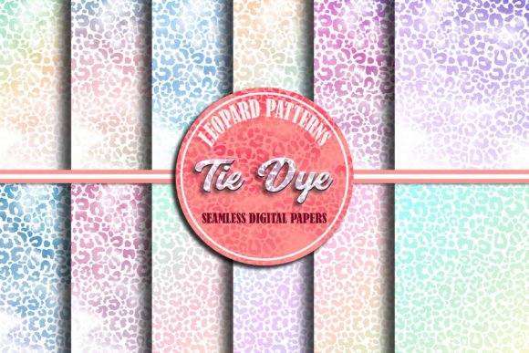Leopard Print Tie Dye Patterns